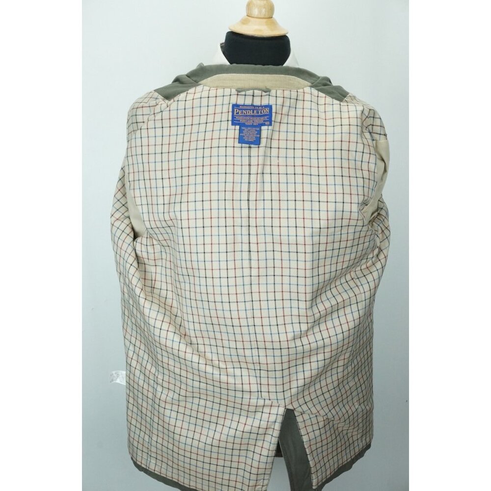 Pendleton Gray 100% Cotton Casual Patch Pocket Sp… - image 6